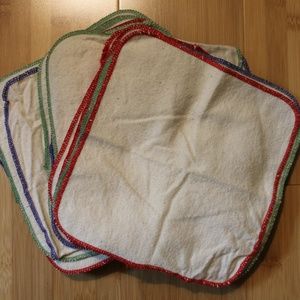 30 OsoCozy Unbleached Flannel Cloth Wipes